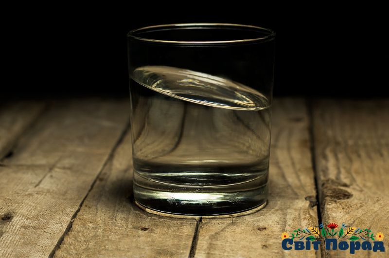 Скільки грамів у склянці води