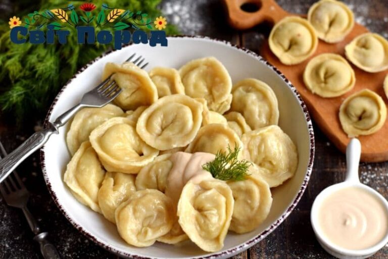 Рецепт смачних пельменів